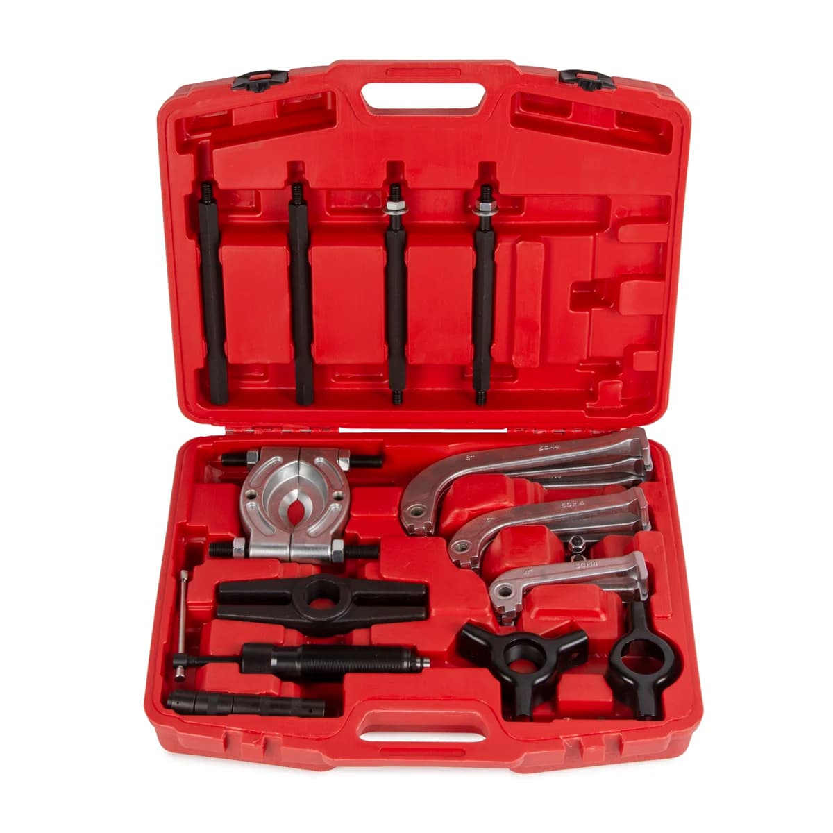 Гидравлический съёмник WiederKraft WDK-214850, вид в кейсе