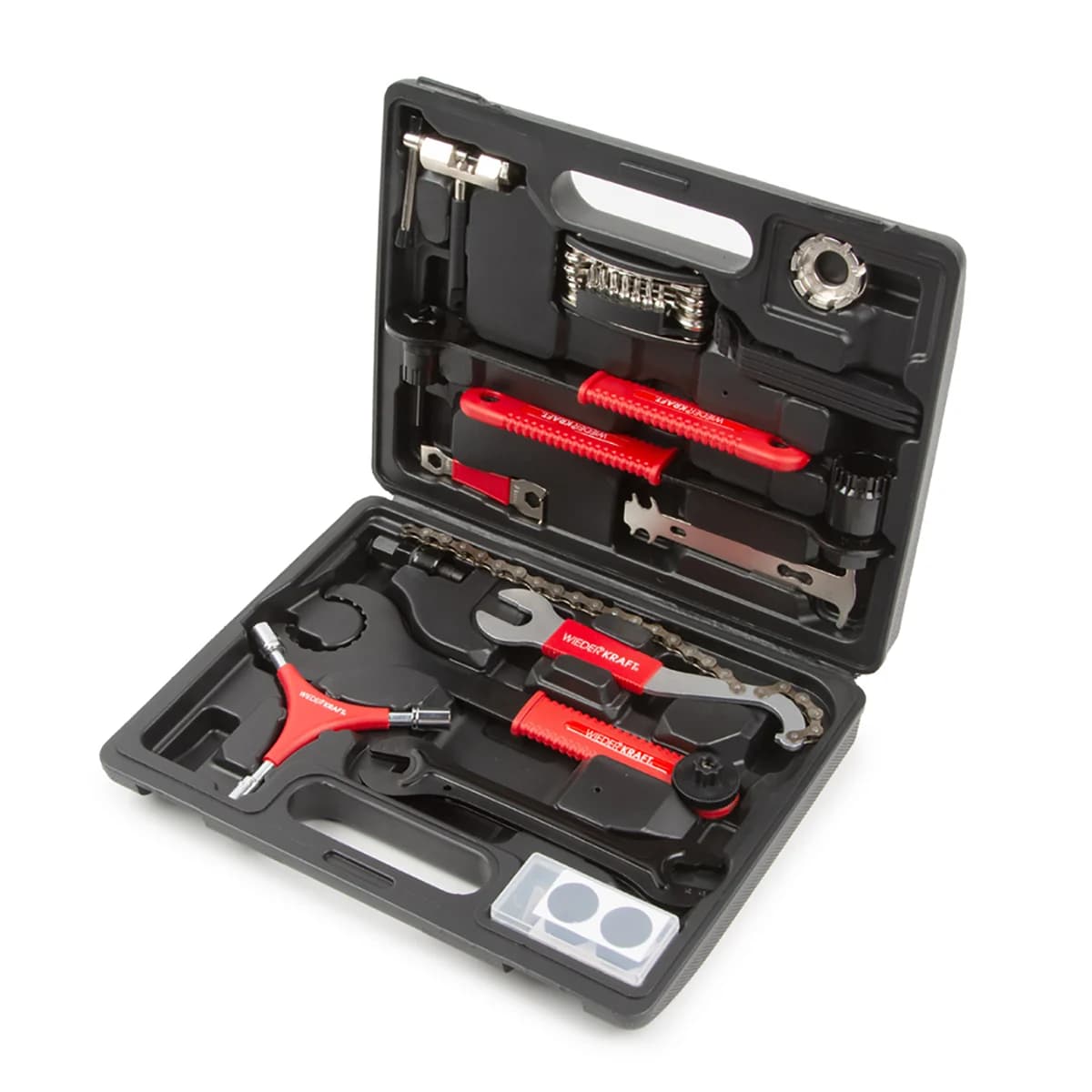 Набор инструмента Wiederkraft WDK-21805 для велосипеда в кейсе