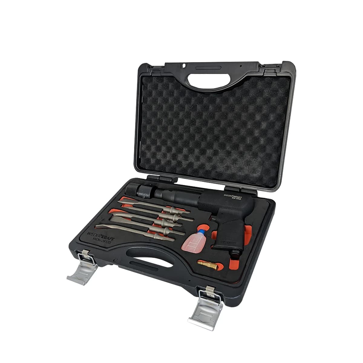 Пневматический молоток 2500 уд/мин, сила удара 9,5 Дж WIEDERKRAFT WDK-24120