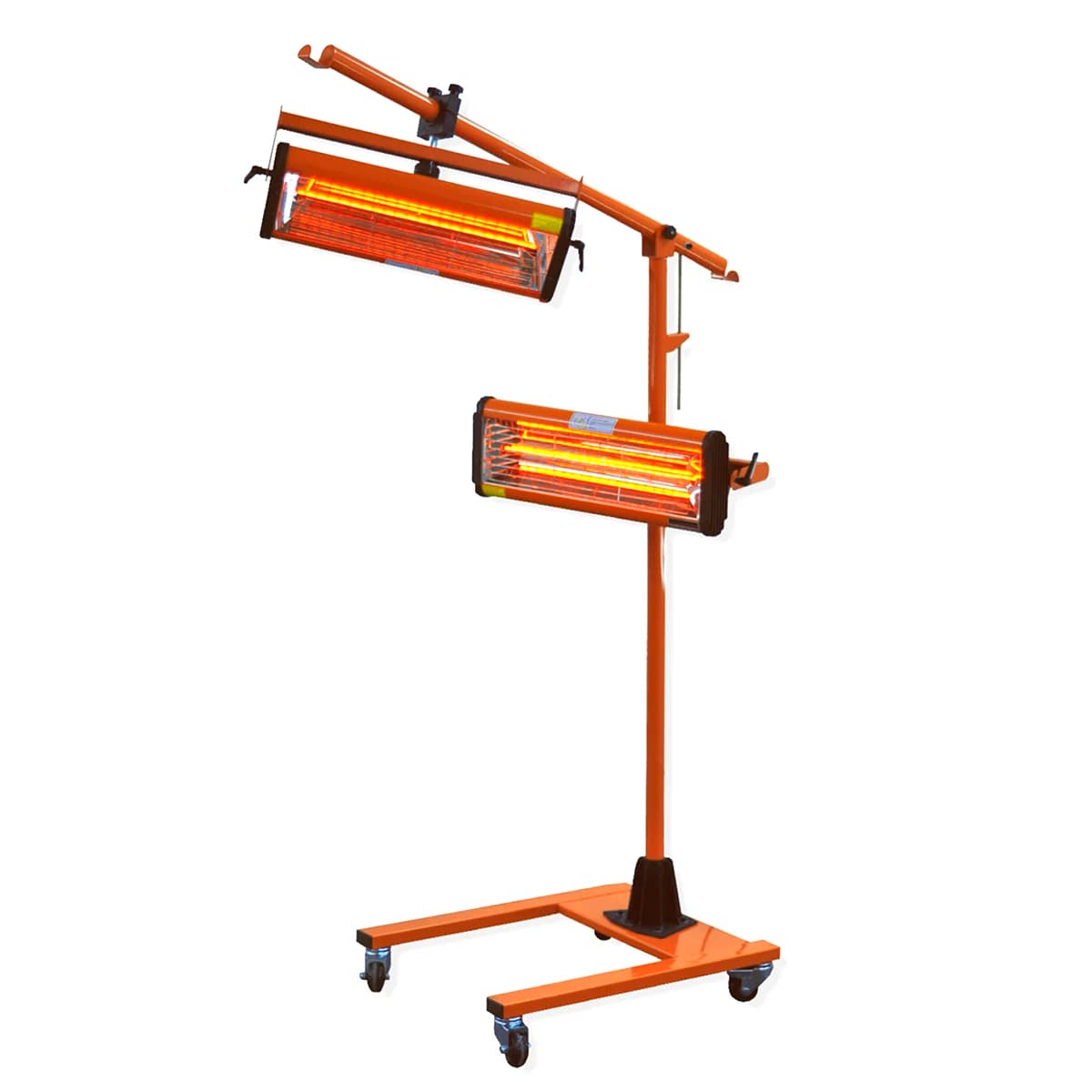 Двухкассетная мобильная ИК-сушка 2×1000 Вт 220 В WIEDERKRAFT WDK-2A