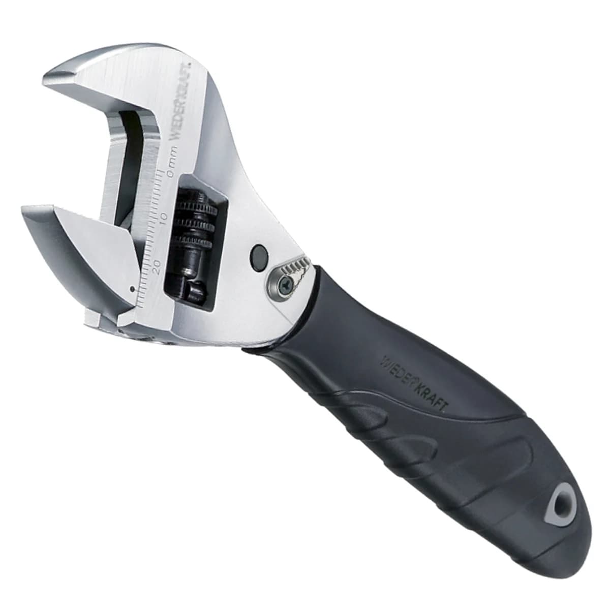 Вид сбоку на регулировочную гайку ключа WDK-4001