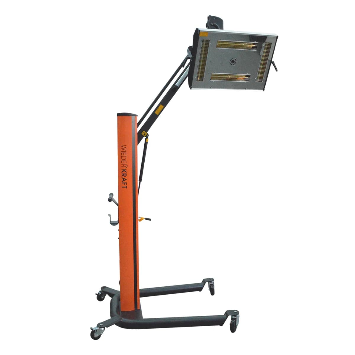 Четырёхкассетная мобильная ИК-сушка 4×1000 Вт с датчиком расстояния WIEDERKRAFT WDK-4CM