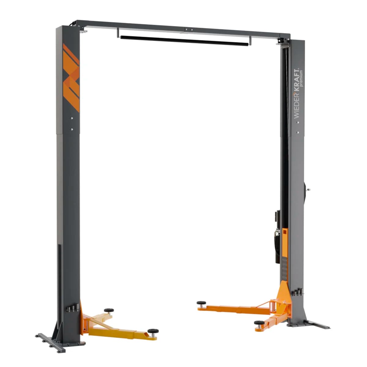 Подъёмник двухстоечный 5 тонн высота подъёма 1920 мм, Direct-Drive 380В Wiederkraft WDK-525N