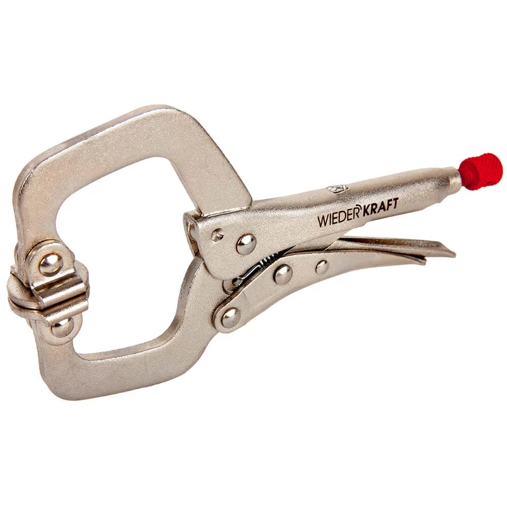 Зажим сварочный С-образный 150 мм Wiederkraft WDK-65036