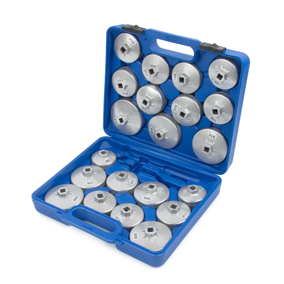 Набор ключей для масляного фильтра Wiederkraft WDK-65342A в кейсе