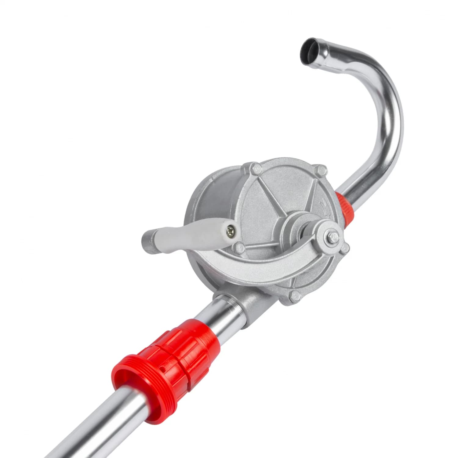 Ручной роторный насос для бочек 60–220 л, двухлопастной WIEDERKRAFT WDK-65462