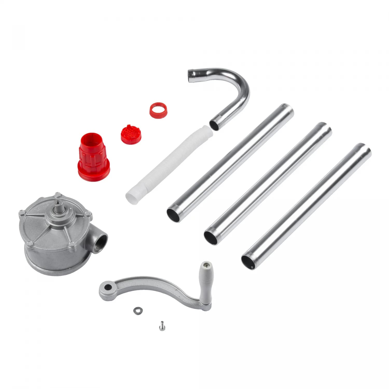 Ручной роторный насос для бочек 60–220 л, двухлопастной WIEDERKRAFT WDK-65462