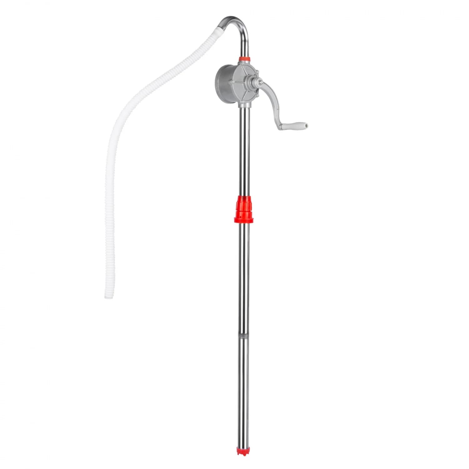 Ручной роторный насос для бочек 60–220 л, двухлопастной WIEDERKRAFT WDK-65462