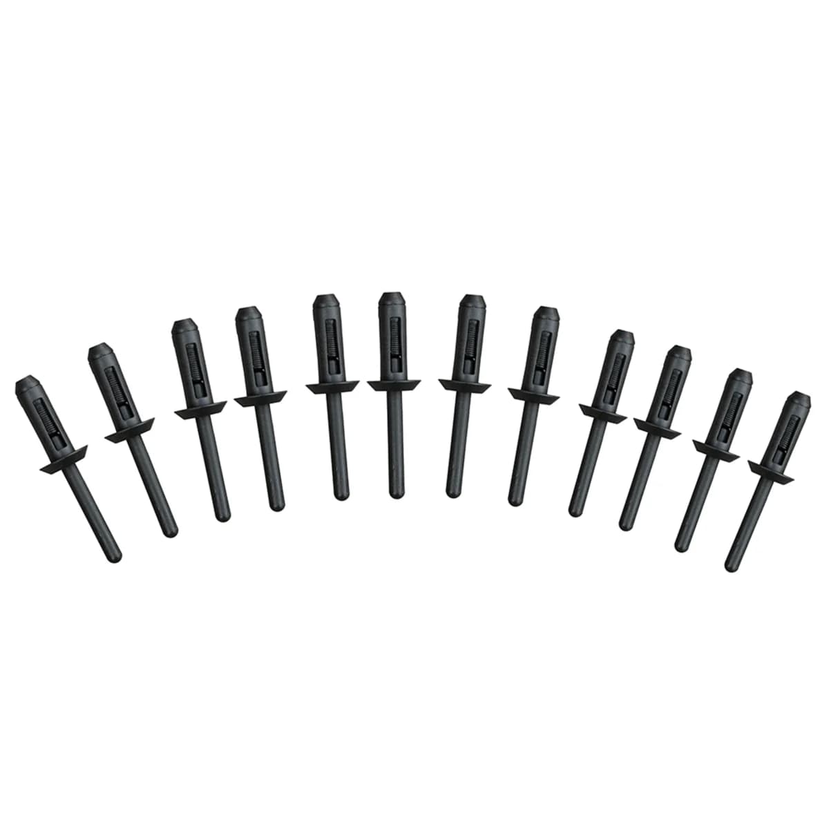 Заклёпки пластиковые 50 шт 6.3×25.2 мм коррозионностойкие