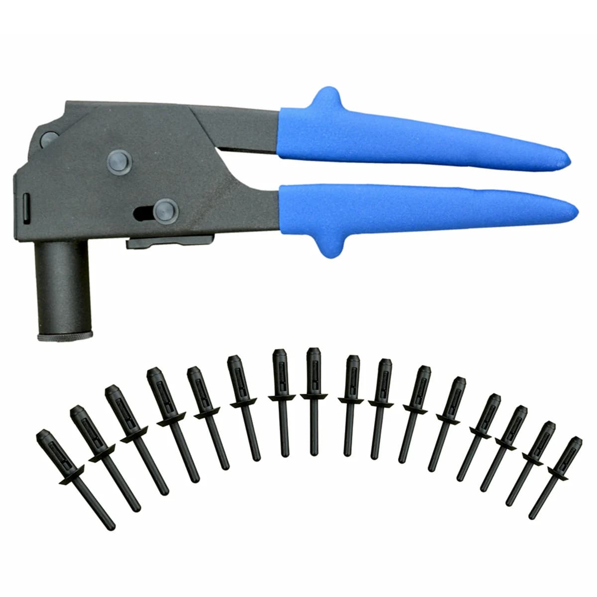 Заклёпочник ручной для пластиковых вытяжных заклёпок Wiederkraft WDK-65644