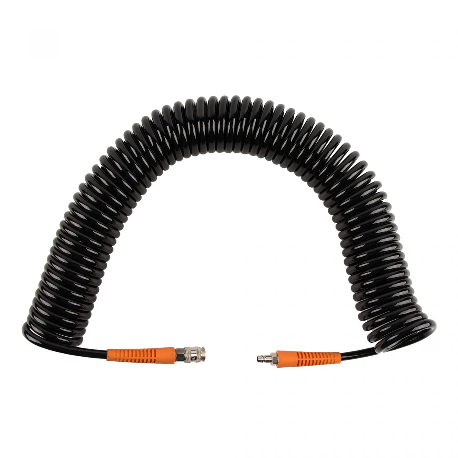 Спиральный пневмошланг WiederKraft WDK-65715 черный