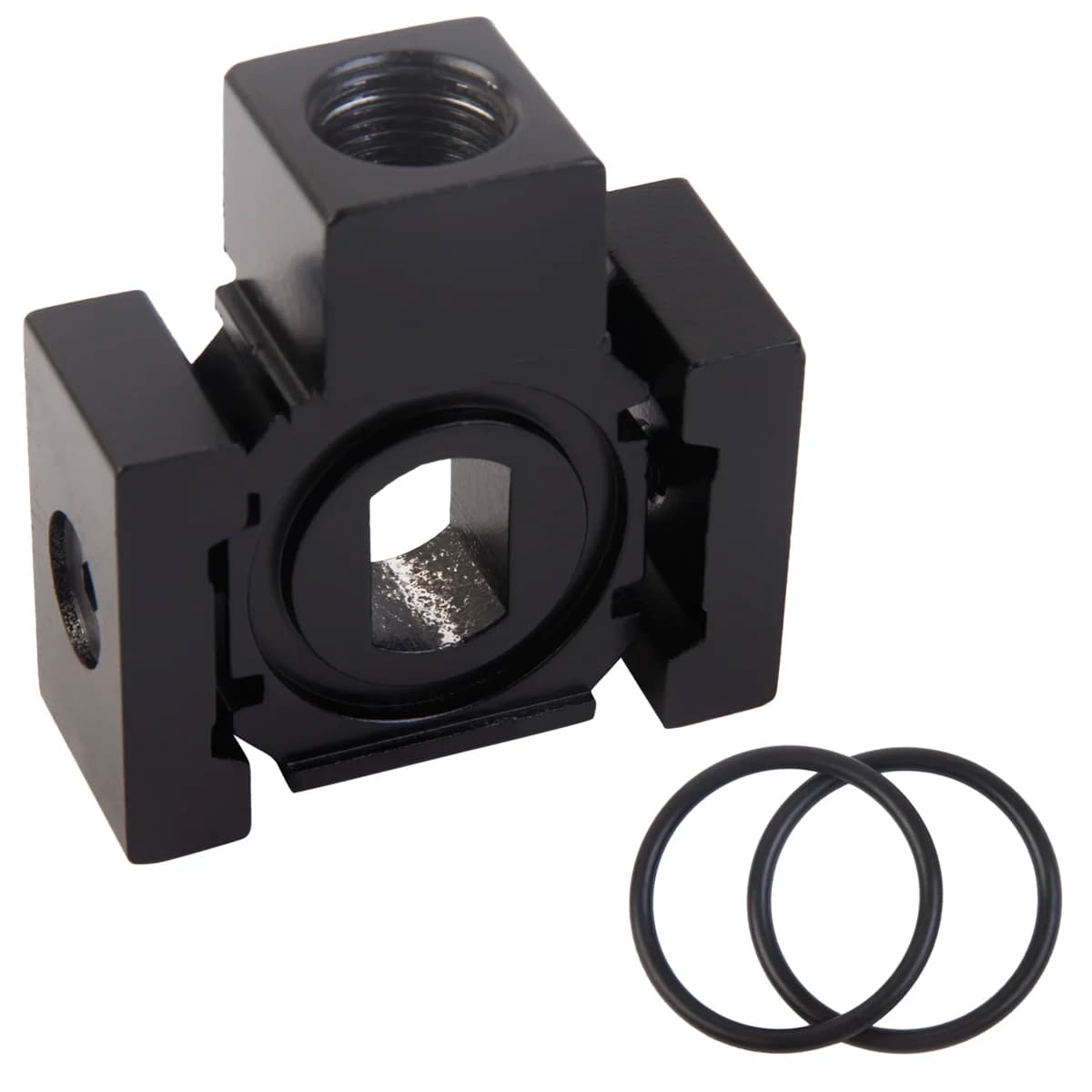 Соединитель с отводом воздуха 3/8″ для блоков подготовки WIEDERKRAFT WDK-7040A