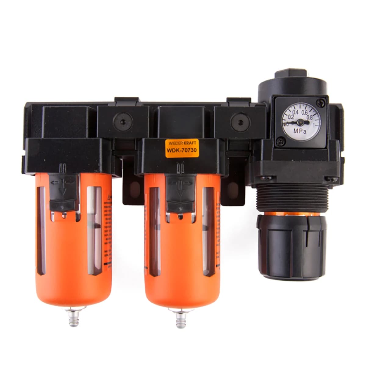 Блок подготовки воздуха 3/8″ пропускная способность 1500 л/мин Wiederkraft WDK-70730