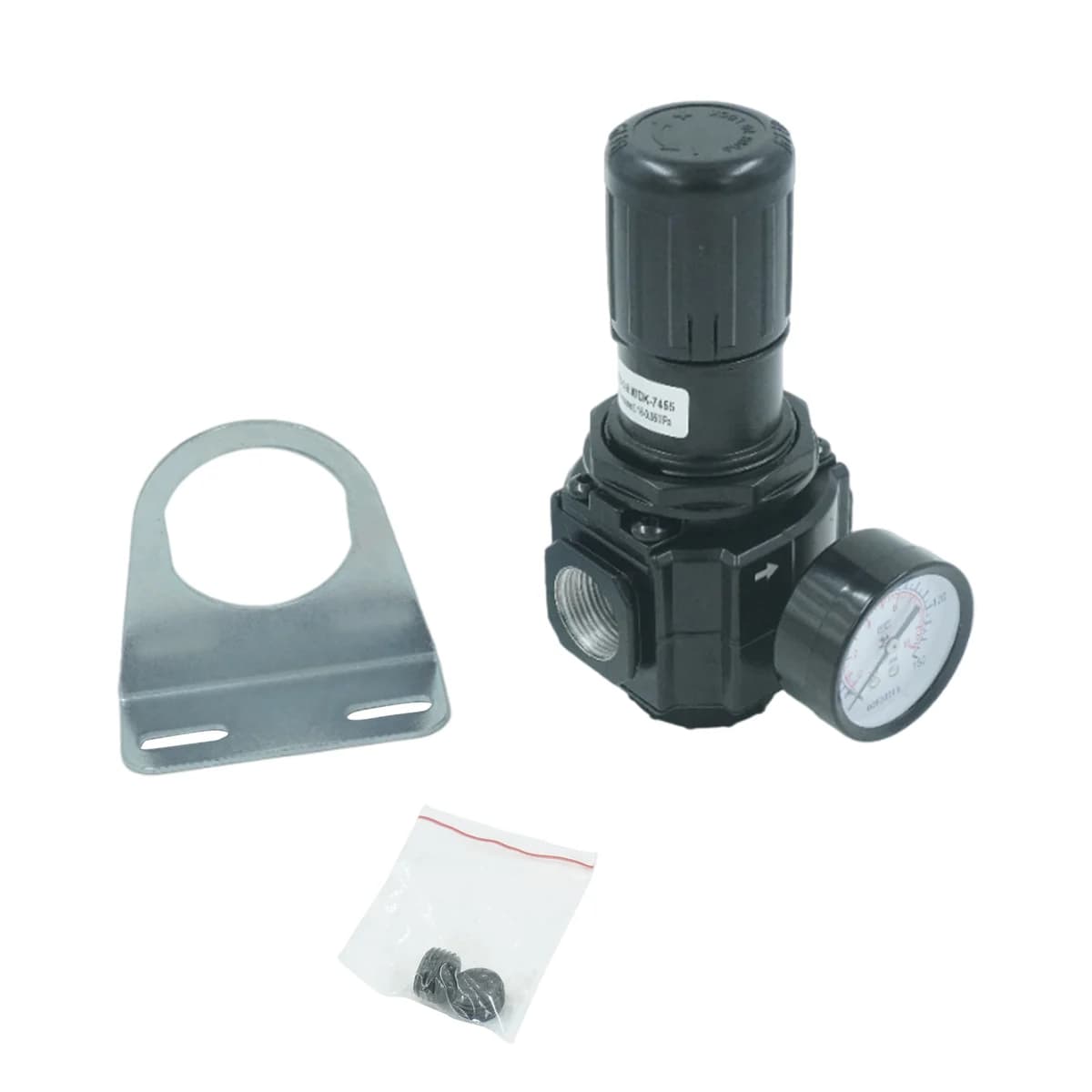 Регулятор давления воздуха с манометром до 20 бар Wiederkraft WDK-7455