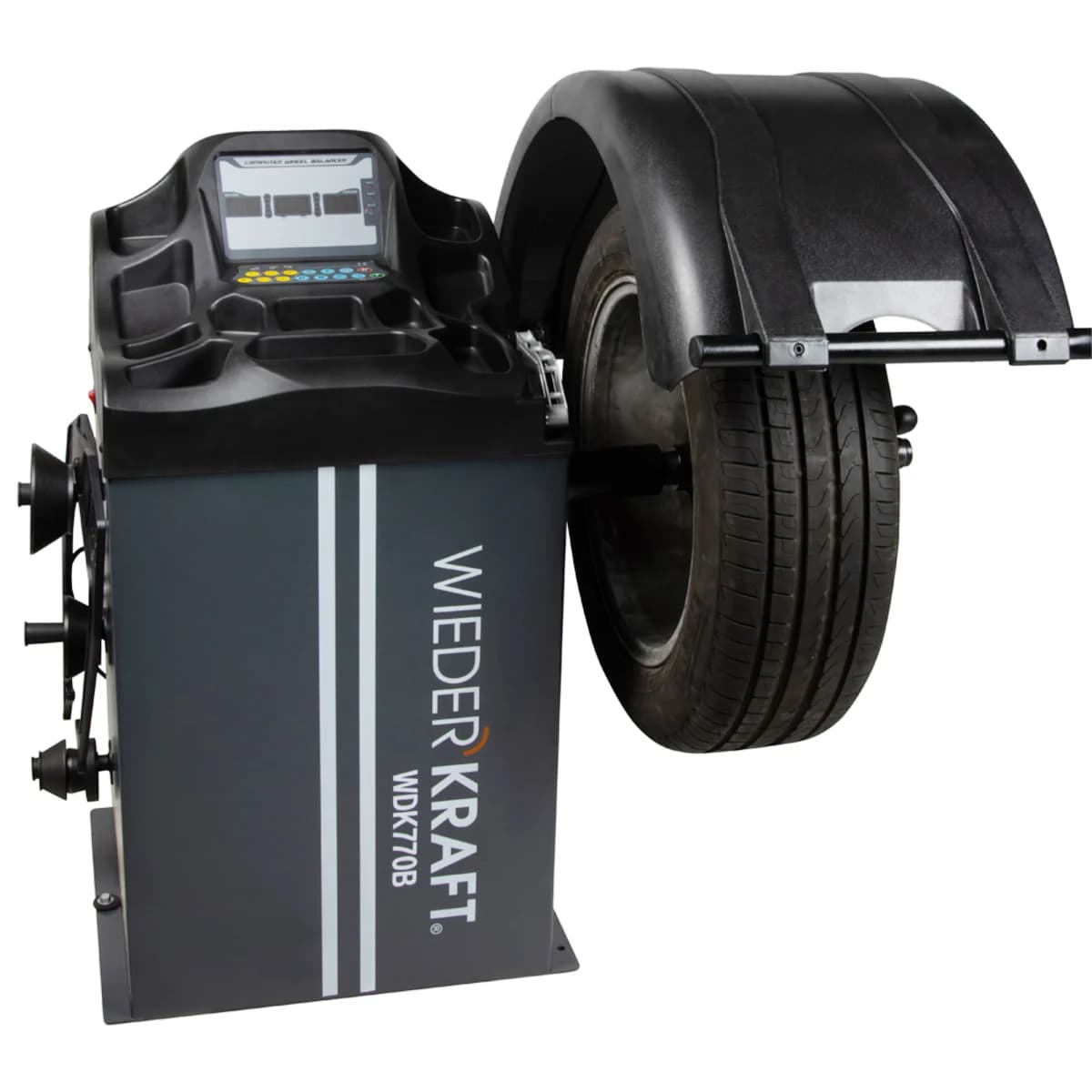 Балансировочный станок WiederKraft WDK-770B — общий вид