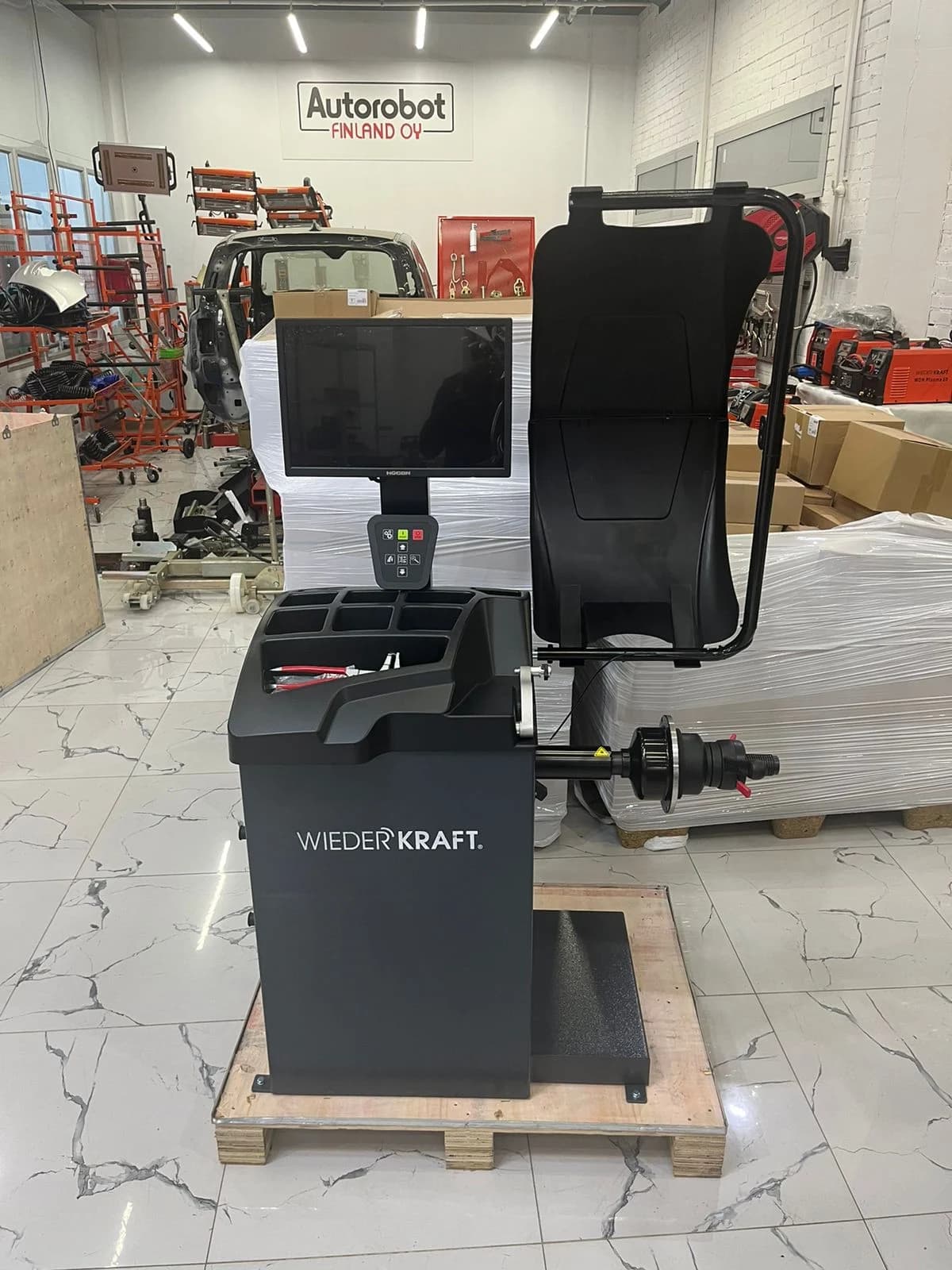 WiederKraft WDK-777B — ультразвуковой датчик ширины диска