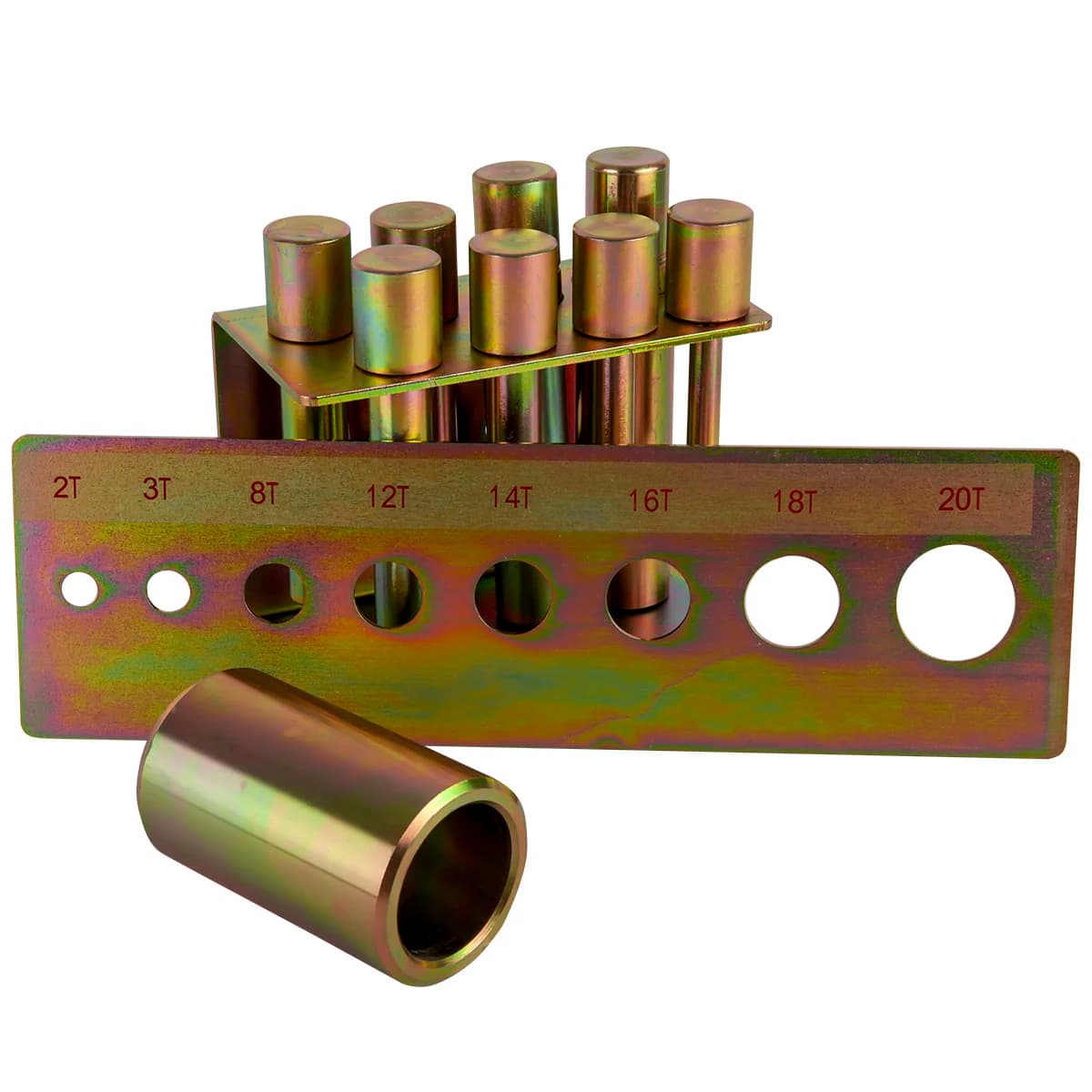 Набор оправок Wiederkraft WDK-80008 для сайлентблоков