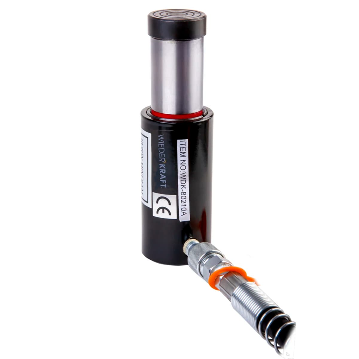 Гидравлический растяжной цилиндр 10 т, прямой WIEDERKRAFT WDK-80210A