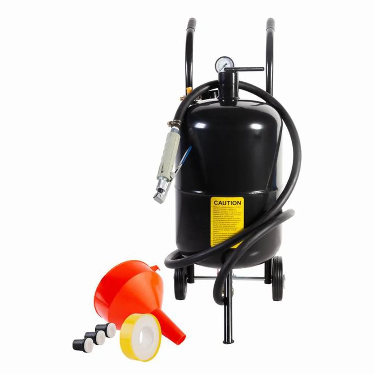 Пескоструйный аппарат напорный 38 л WIEDERKRAFT WDK-82038