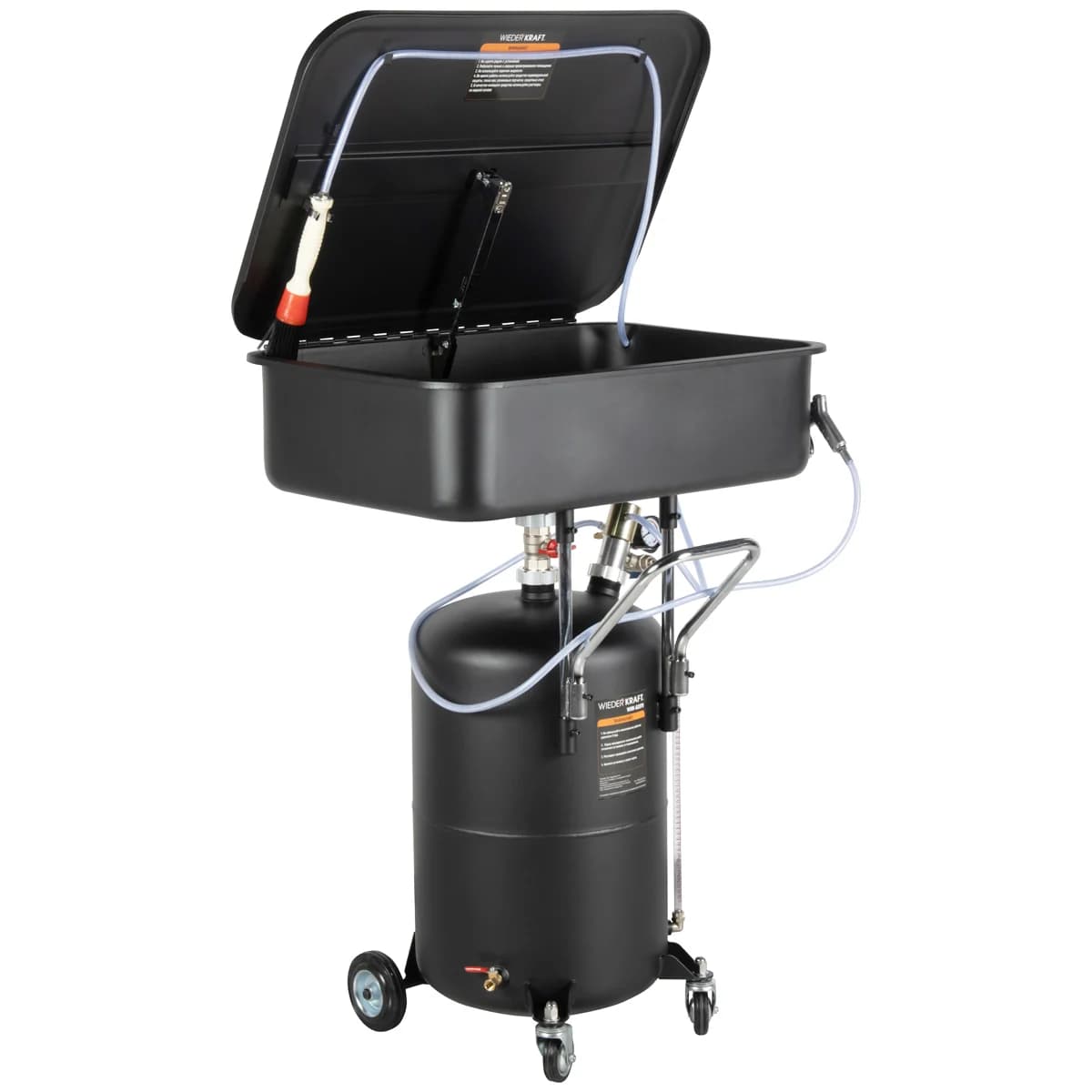 Установка для мойки деталей пневматическая Wiederkraft WDK-82079