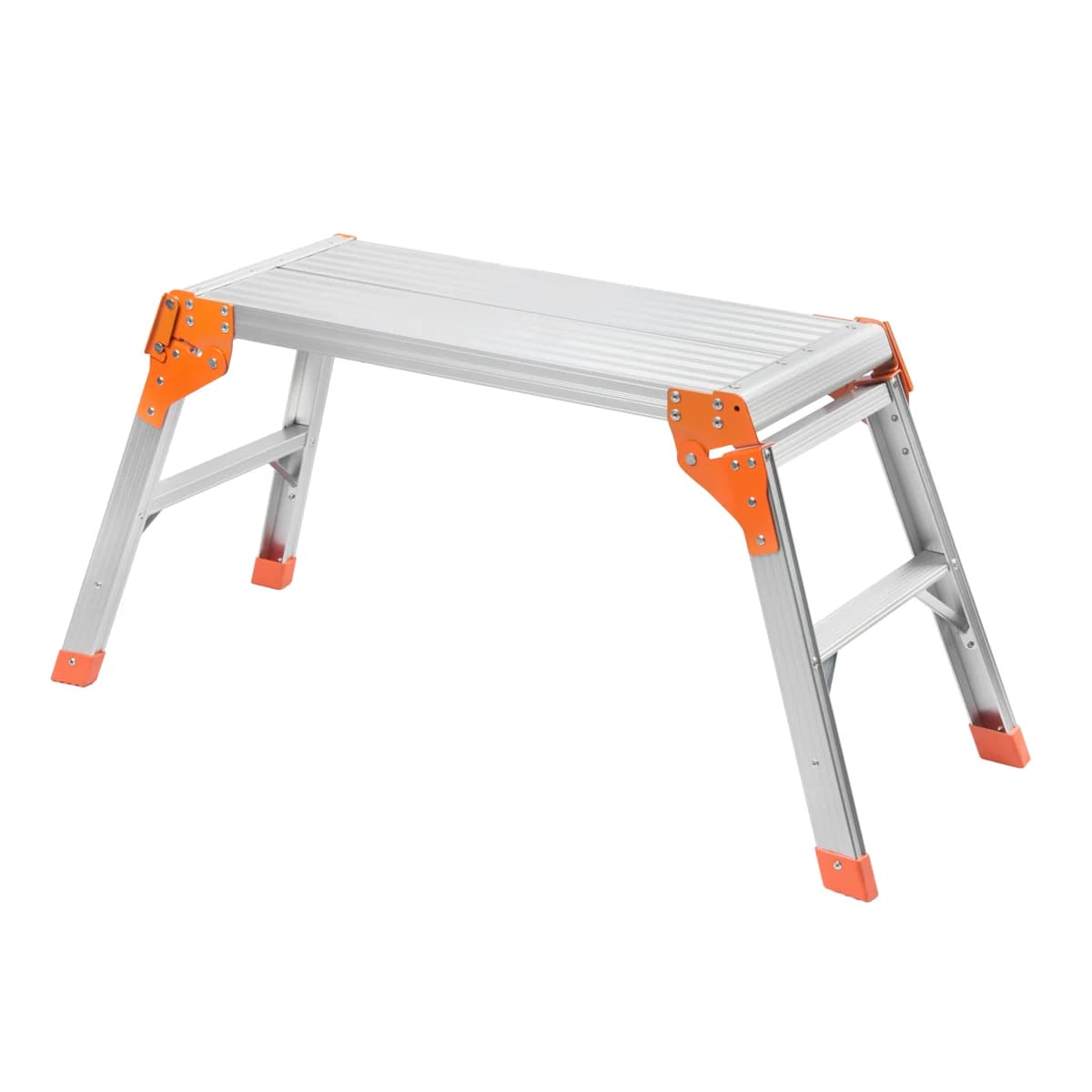 Рабочая платформа алюминиевая складная нагрузка 150 кг 76×30×50 см Wiederkraft WDK-86100