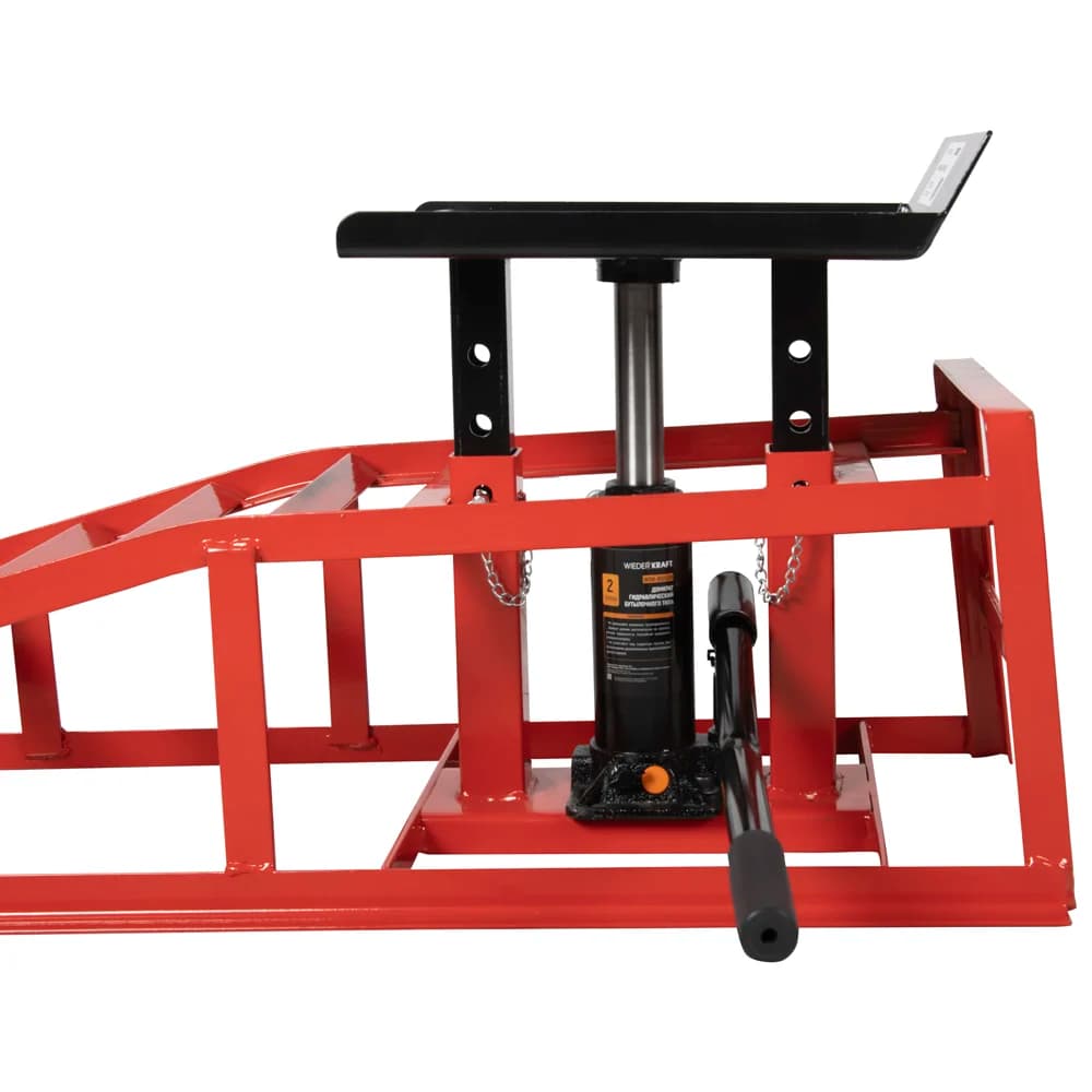 Металлическая рампа с домкратом 2 тонны Wiederkraft WDK-87020