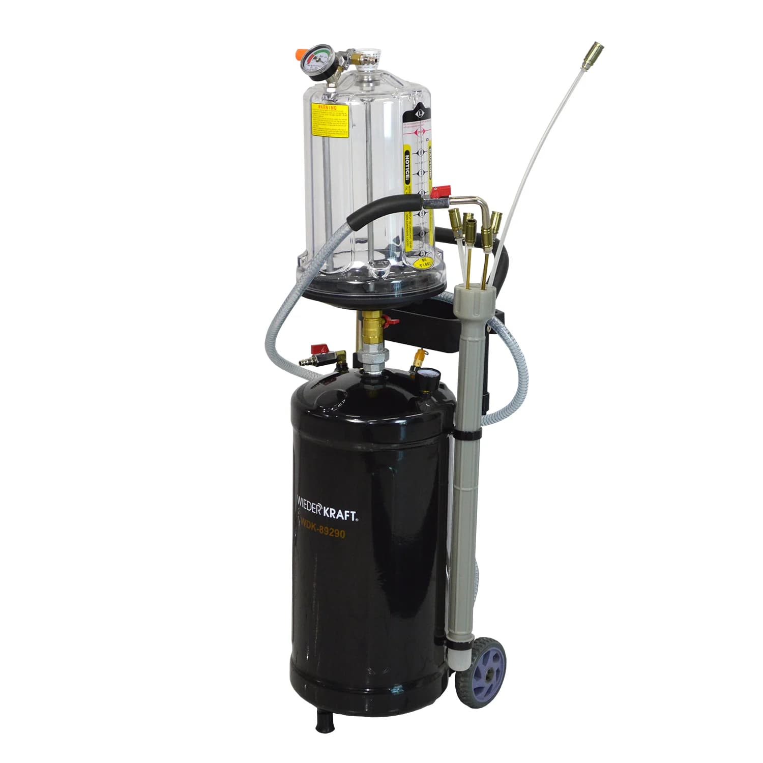 Мобильная вакуумная установка для замены масла 30 л WIEDERKRAFT WDK-89290