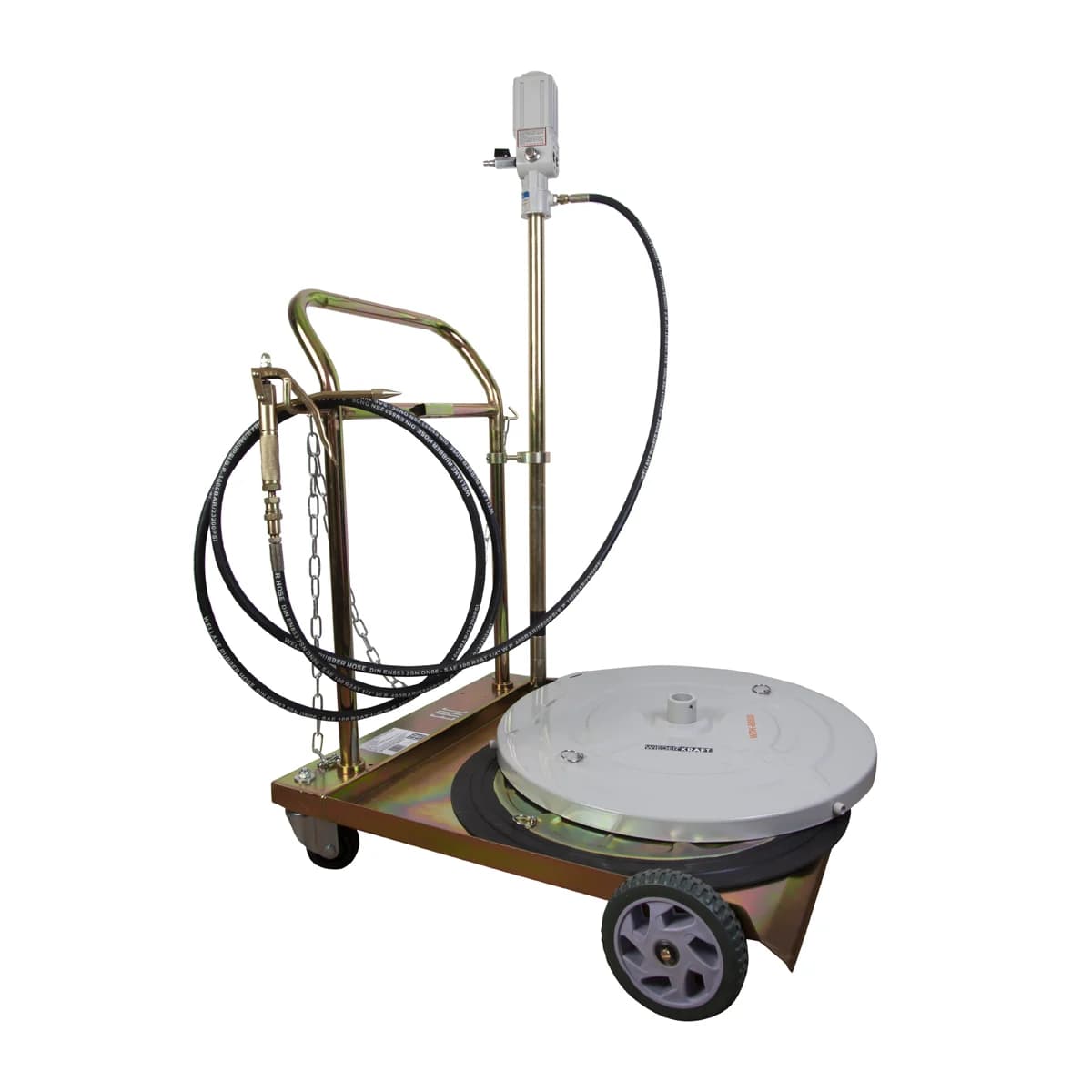 Нагнетатель консистентной смазки для бочки 200 л 50:1 WIEDERKRAFT WDK-89800