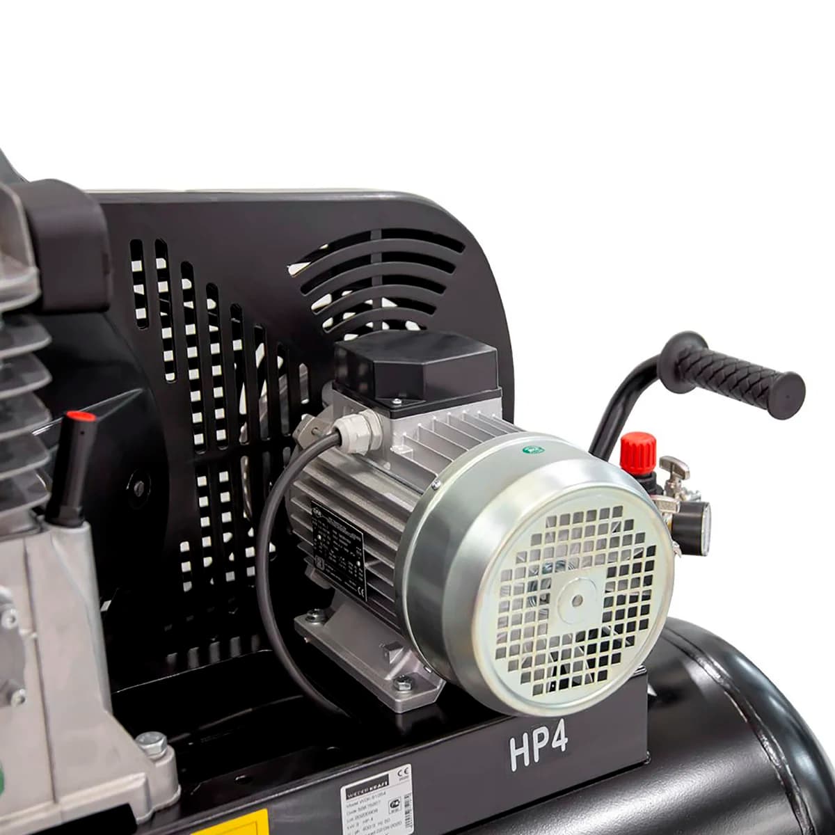 Поршневой компрессор ременной 100 л, 541 л/мин, 10 бар, 380В, итальянский WIEDERKRAFT WDK-91054