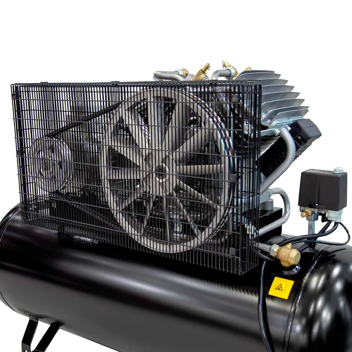 Поршневой компрессор 270 л, 1300 л/мин, 11 бар, 380 В, четырёхцилиндровый WIEDERKRAFT WDK-92712