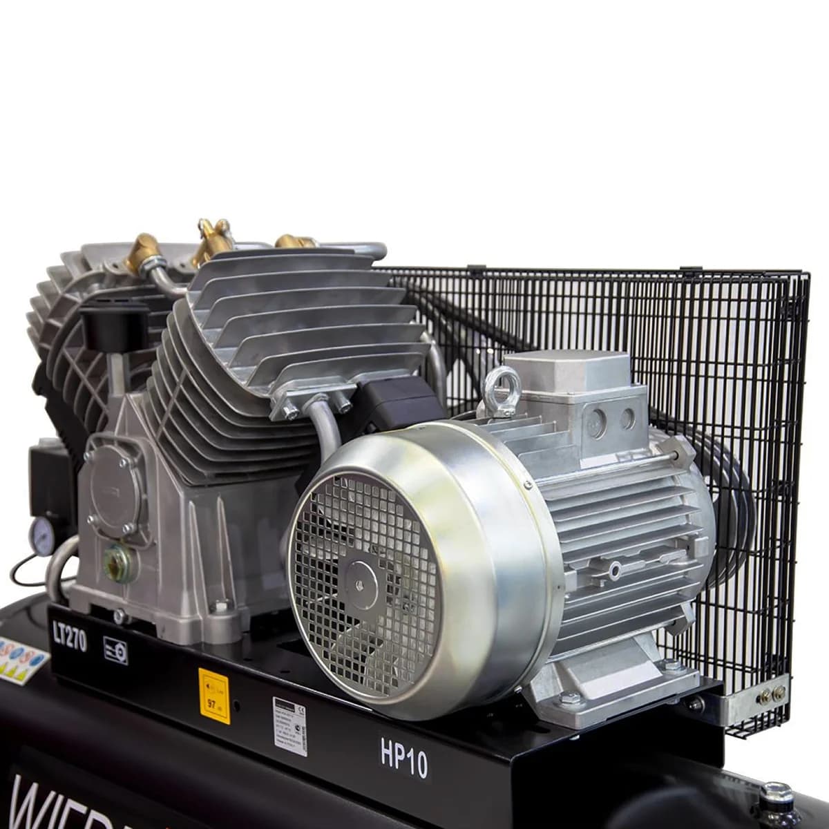 Поршневой компрессор 270 л, 1300 л/мин, 11 бар, 380 В, четырёхцилиндровый WIEDERKRAFT WDK-92712