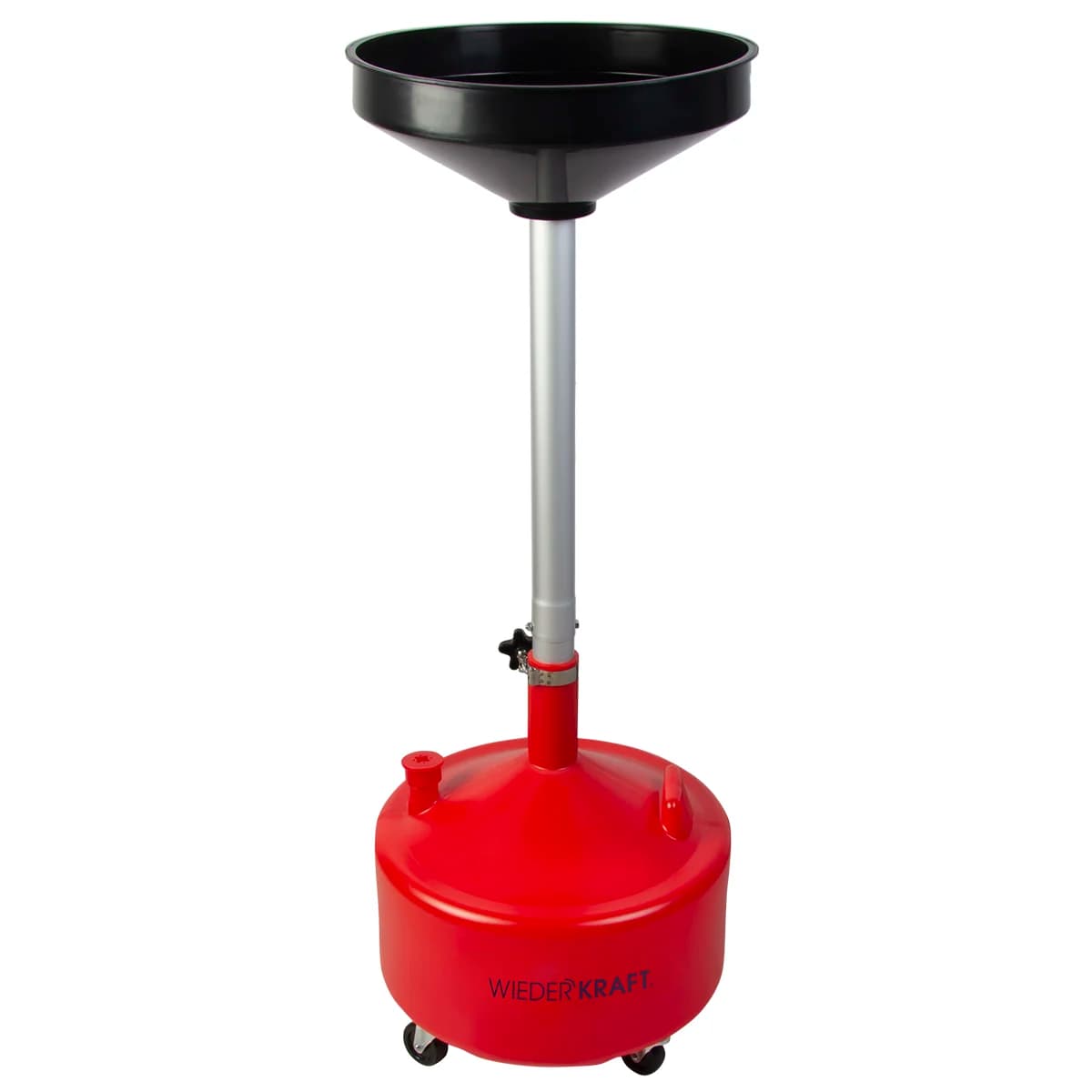 Емкость для слива масла 30 л, с регулируемой воронкой WIEDERKRAFT WDK-A30L