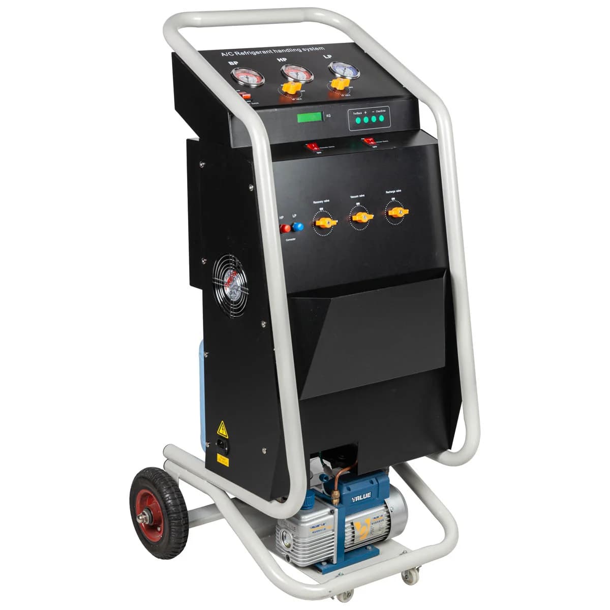 Установка для заправки автокондиционеров ручная WiederKraft WDK-AC400 — общий вид