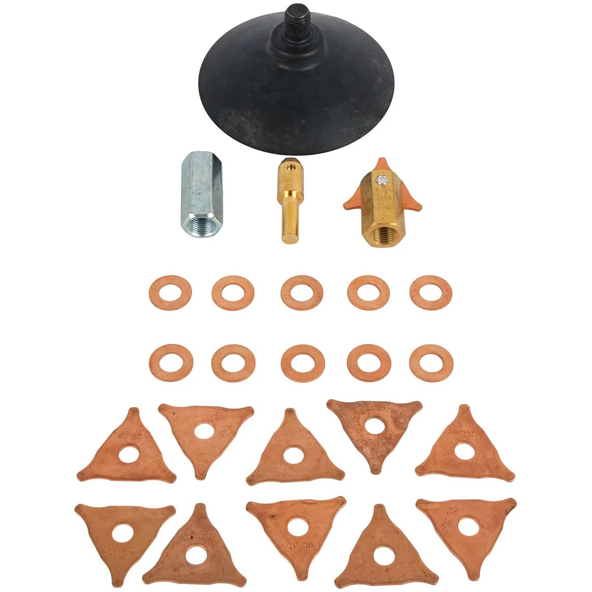 Набор сварочных аксессуаров для споттера Wiederkraft WDK-BOX57