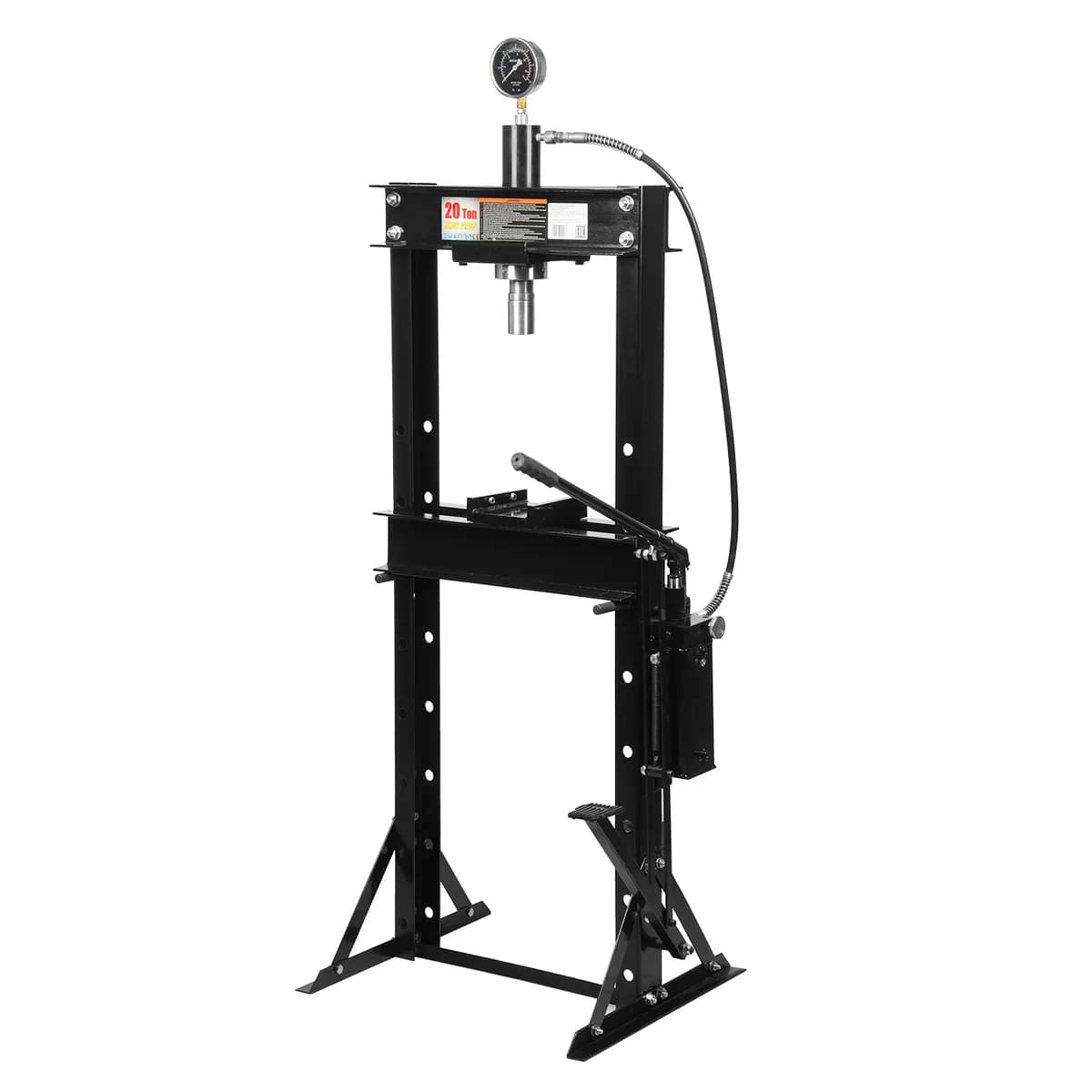 Пресс гаражный 20 тонн, ход штока 150 мм Wiederkraft WDK-HP201F