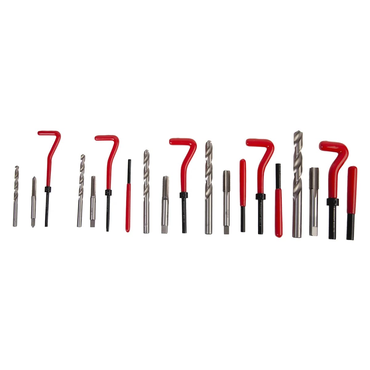 Набор для восстановления резьбы WiederKraft WDK-ST0512 в кейсе