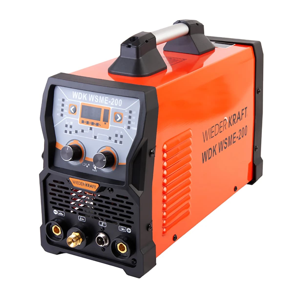 Аппарат аргонодуговой сварки TIG/MMA 200А, AC/DC, импульс WIEDERKRAFT WDK WSME-200
