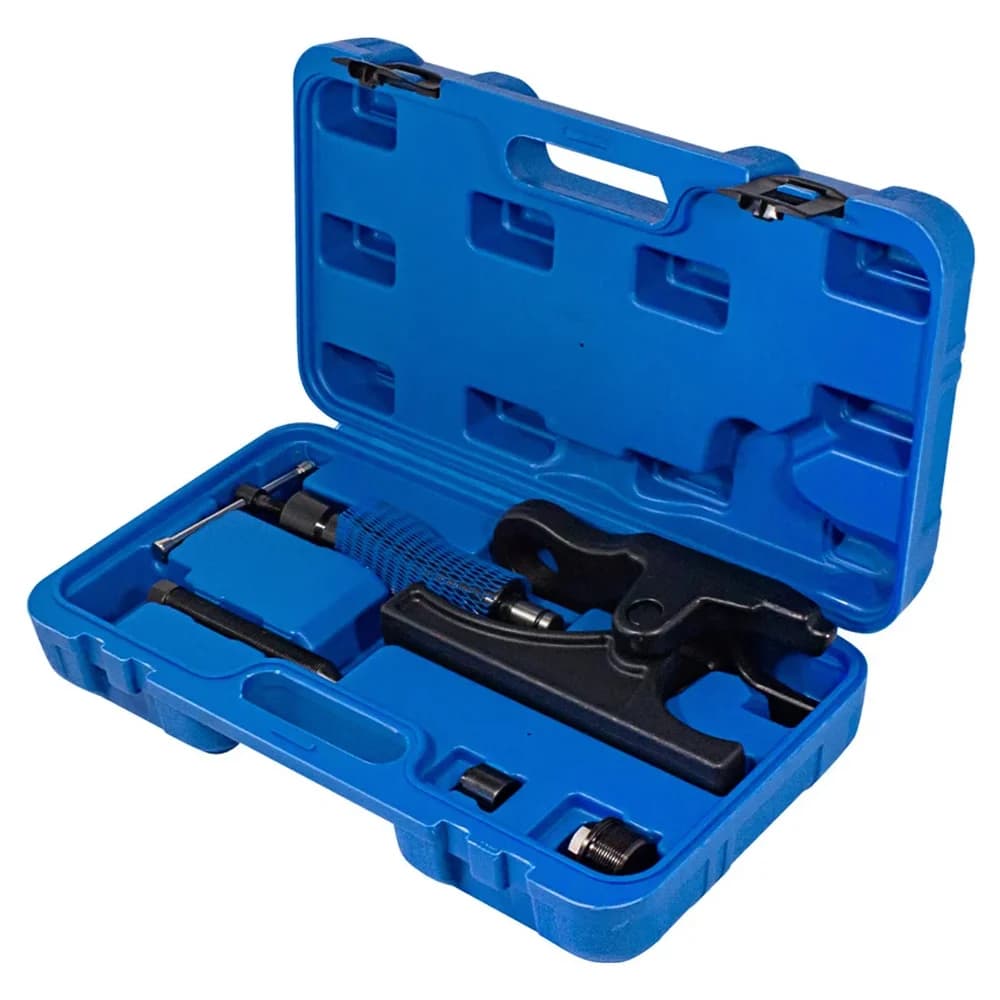 Съёмник шаровых опор в рабочем положении