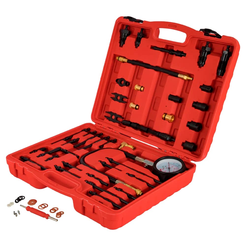 Компрессометр Wiederkraft WDK-214819 в кейсе