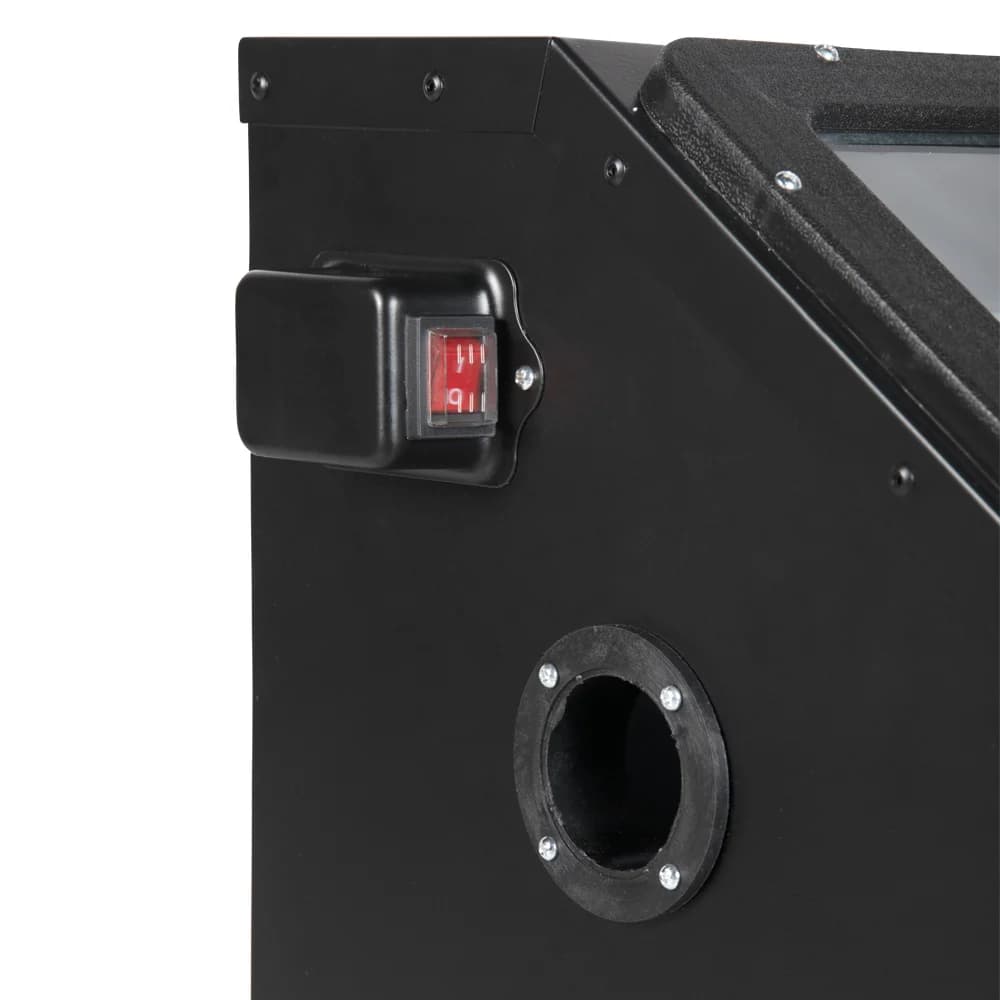 Настольная пескоструйная камера 110 л с абразивами Wiederkraft WDK-83110D