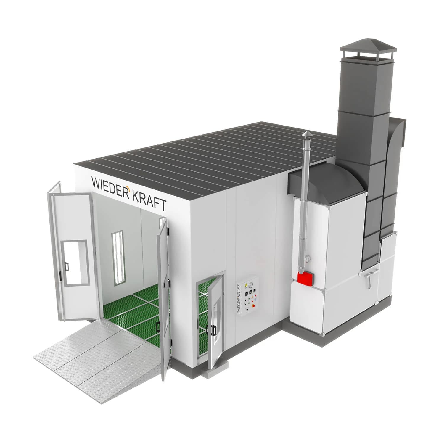 Окрасочно-сушильная камера для коммерческого транспорта Wiederkraft WDK-210H