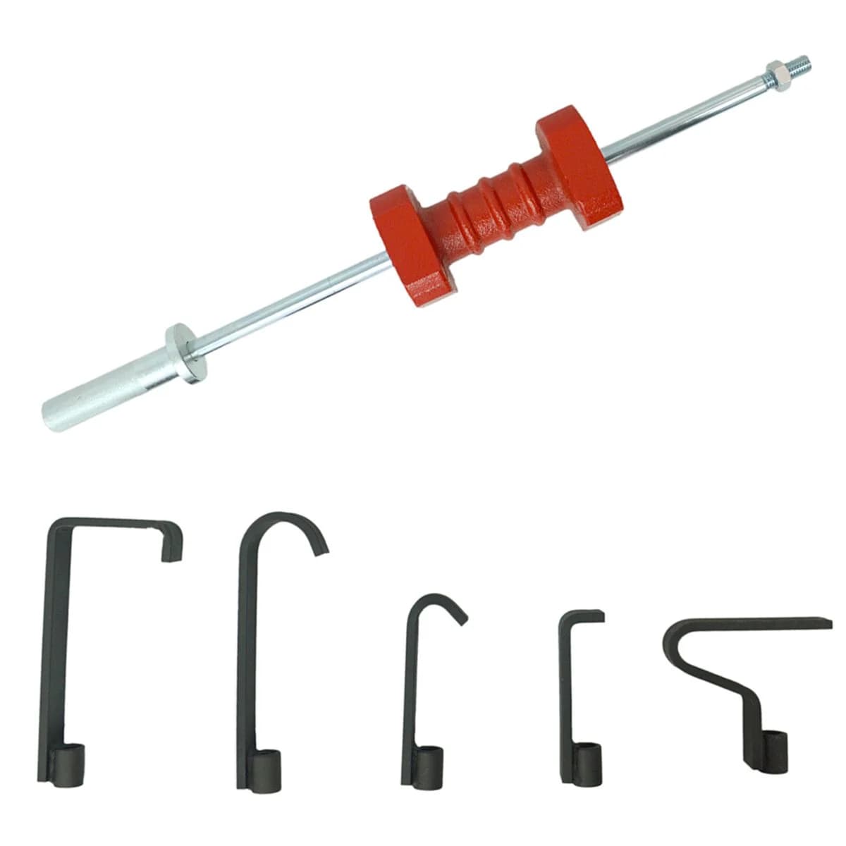 Обратный молоток 3 кг 5 насадок в кейсе Wiederkraft WDK-65060