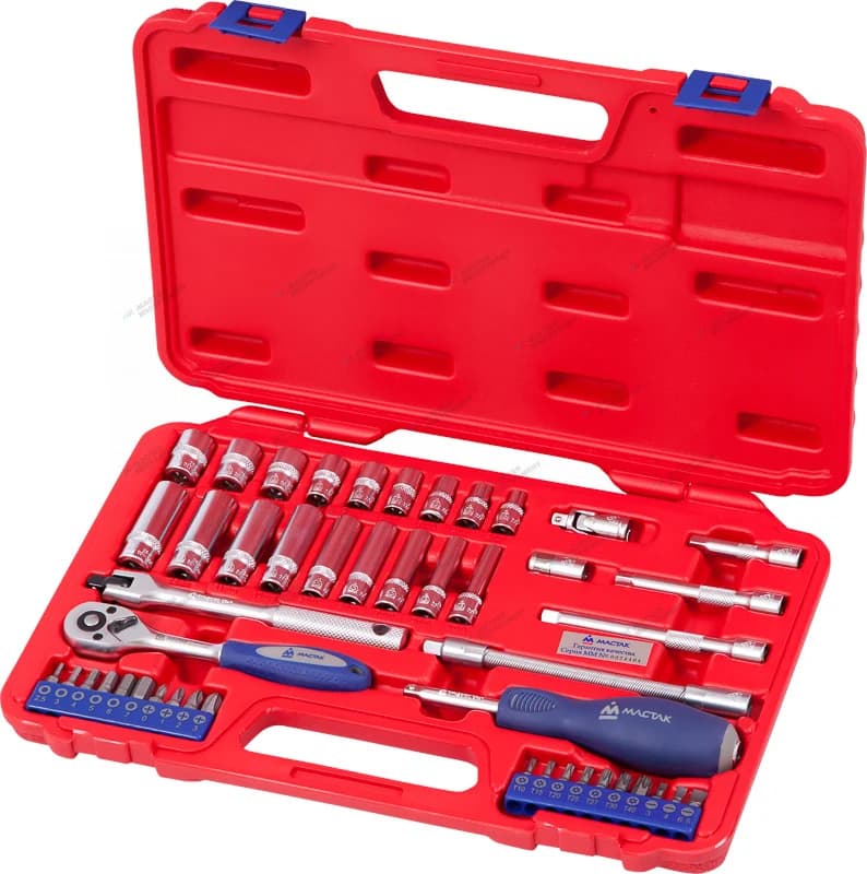 Набор инструментов МАСТАК 0-247C в пластиковом кейсе