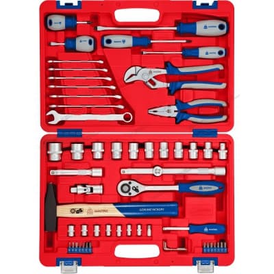 Набор инструментов МАСТАК 01-058C в открытом кейсе