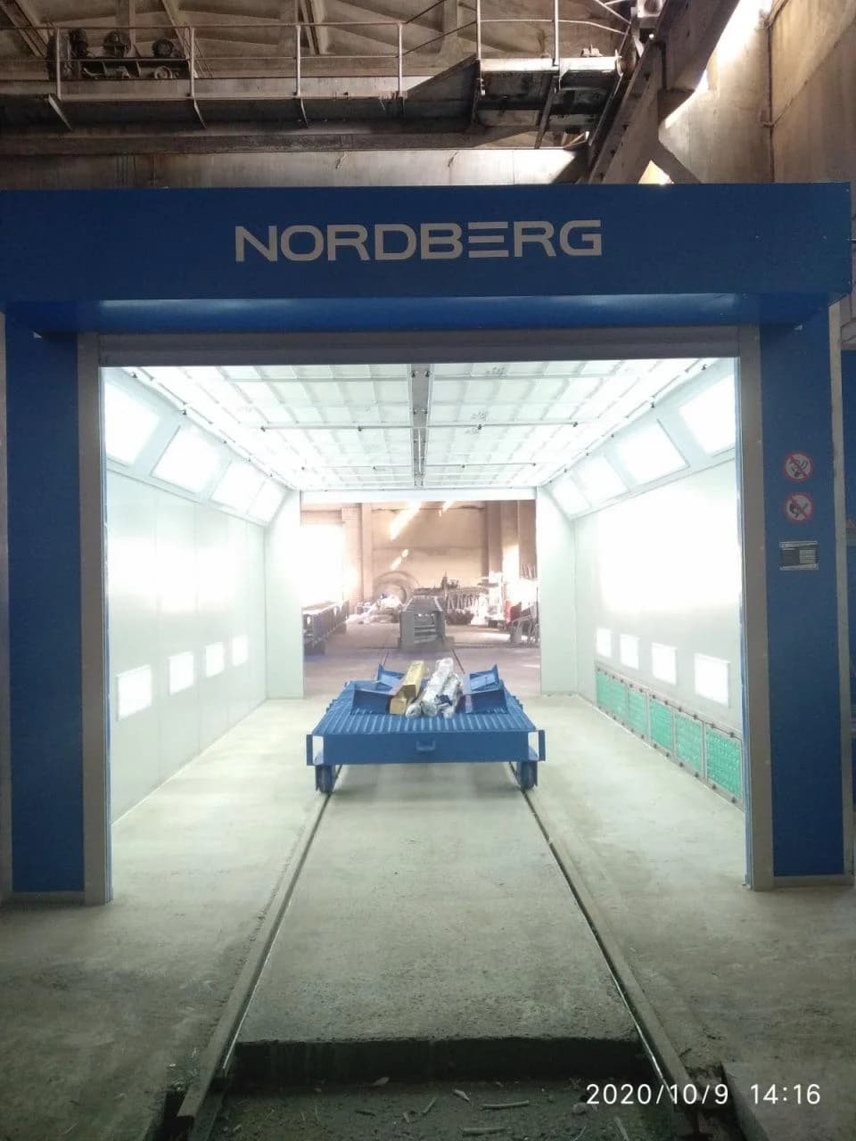 Окрасочно-сушильная камера Nordberg Industrial — 15×5×5 м