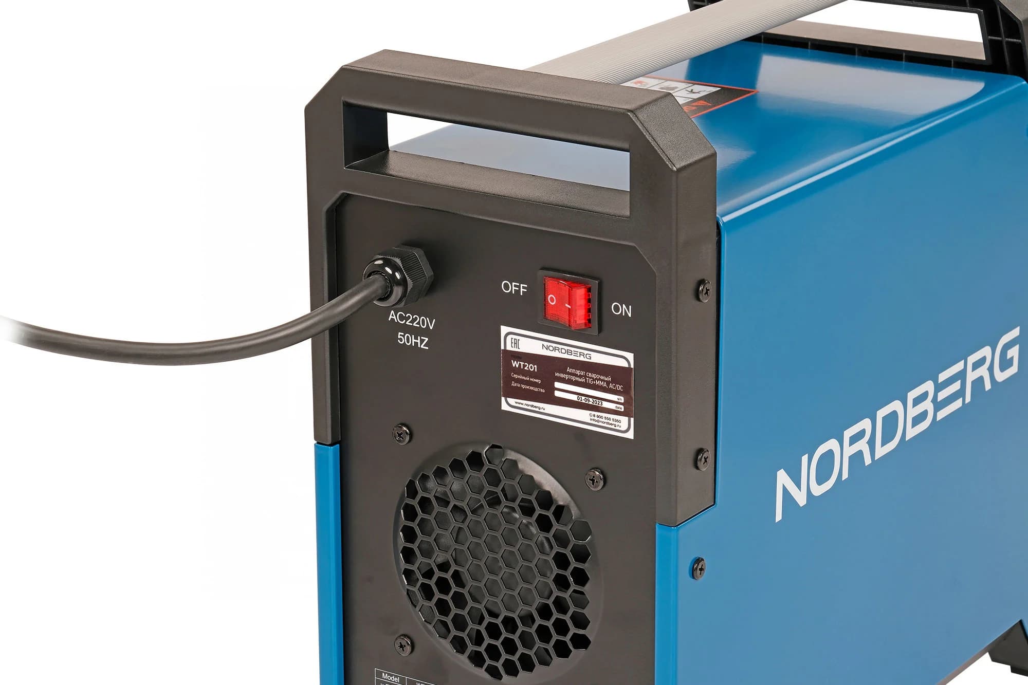 Аппарат сварочный инверторный TIG+MMA для алюминия и алюминиевых сплавов, AC/DC, 220 В