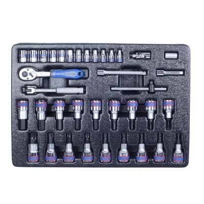 Набор инструментов King Tony 9-7537MR в пластиковом кейсе