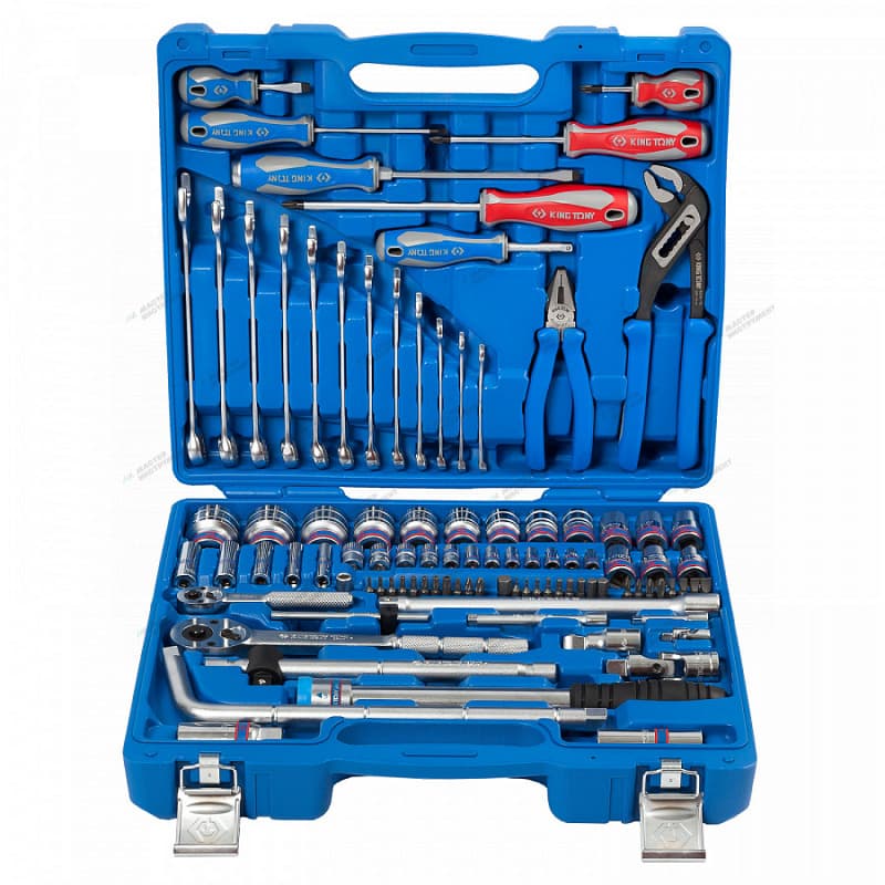 Кейс с инструментами King Tony 7598MR открытый