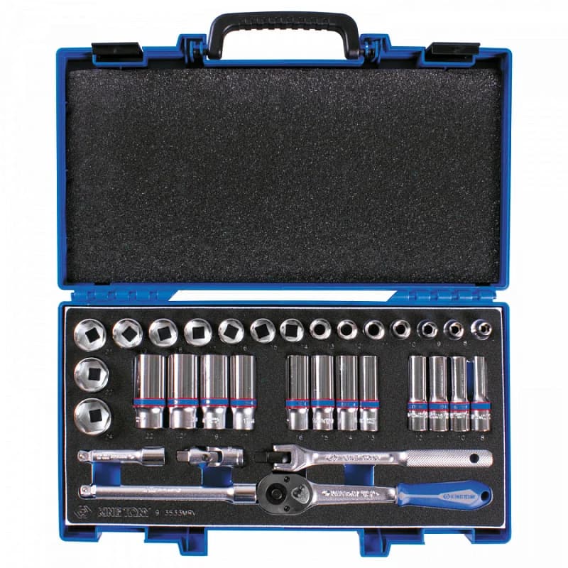 Набор головок 3/8 дюйма 3533MRV в пластиковом кейсе