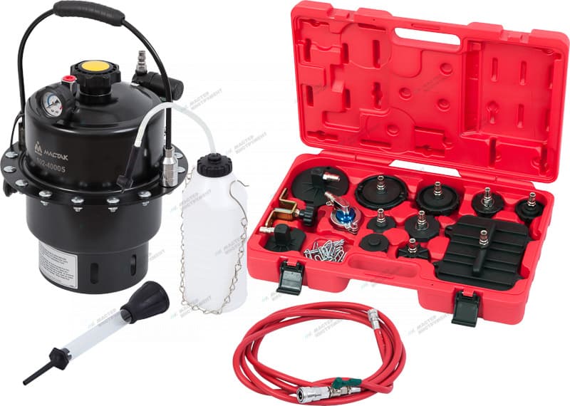 Набор для замены тормозной жидкости 6 л с адаптерами